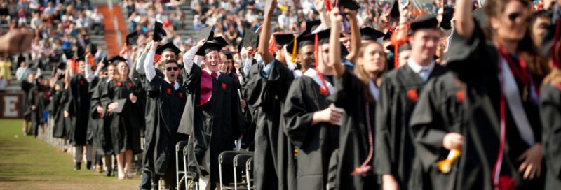 graduates at Graduation